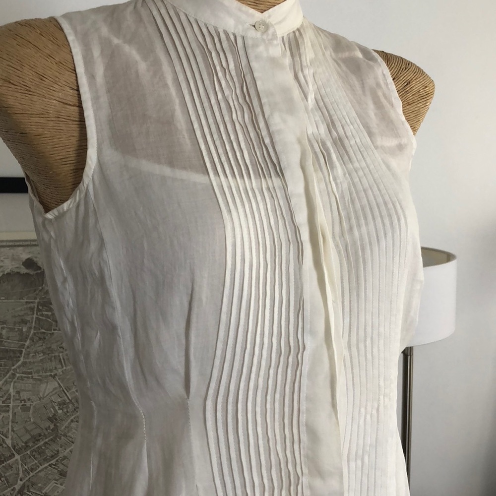 Theory cream dress size 4 - Picture 4 of 7